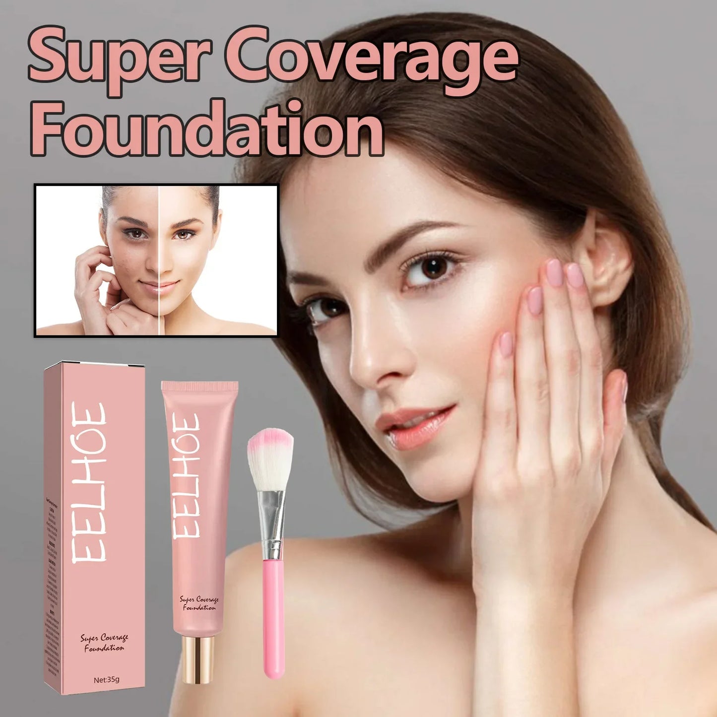 Eelhoe Liquid Foundation Pore Soft Focus Base Concealer