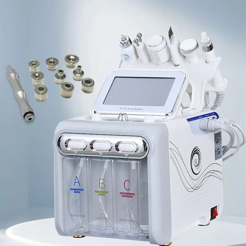 Hot selling hydro Microdermabrasion machine  hydra 7 in1 h202 beauty machine facial machine