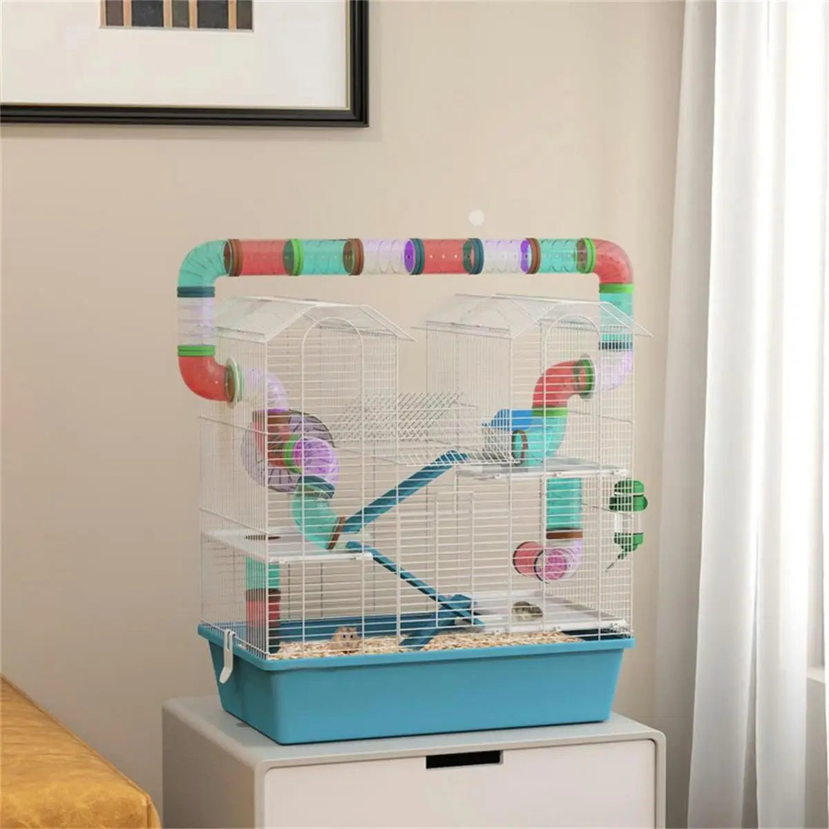 Escapade Hamster Cage Easy Clean Safe Habitat For Pets