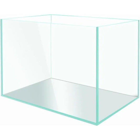 Rectangular Turtle Tank Peninsula Style, Premium Ultra Clear Borderless Aquarium with Low-Iron