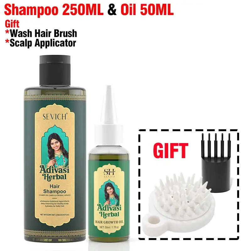 Ayurvedic Hair Growth Oil Adivasi Anti Hair Loss Serum