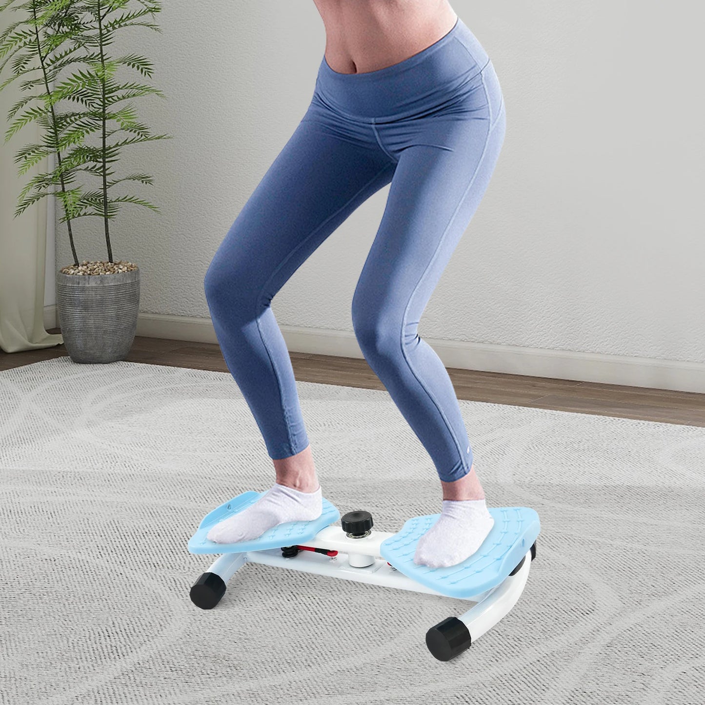 Waist Exercise Twist Waist Twister  Bearing 264.55 Lbs Board Waist Twisting Board with Double-Grippy&dual-Pedal Design Unisex