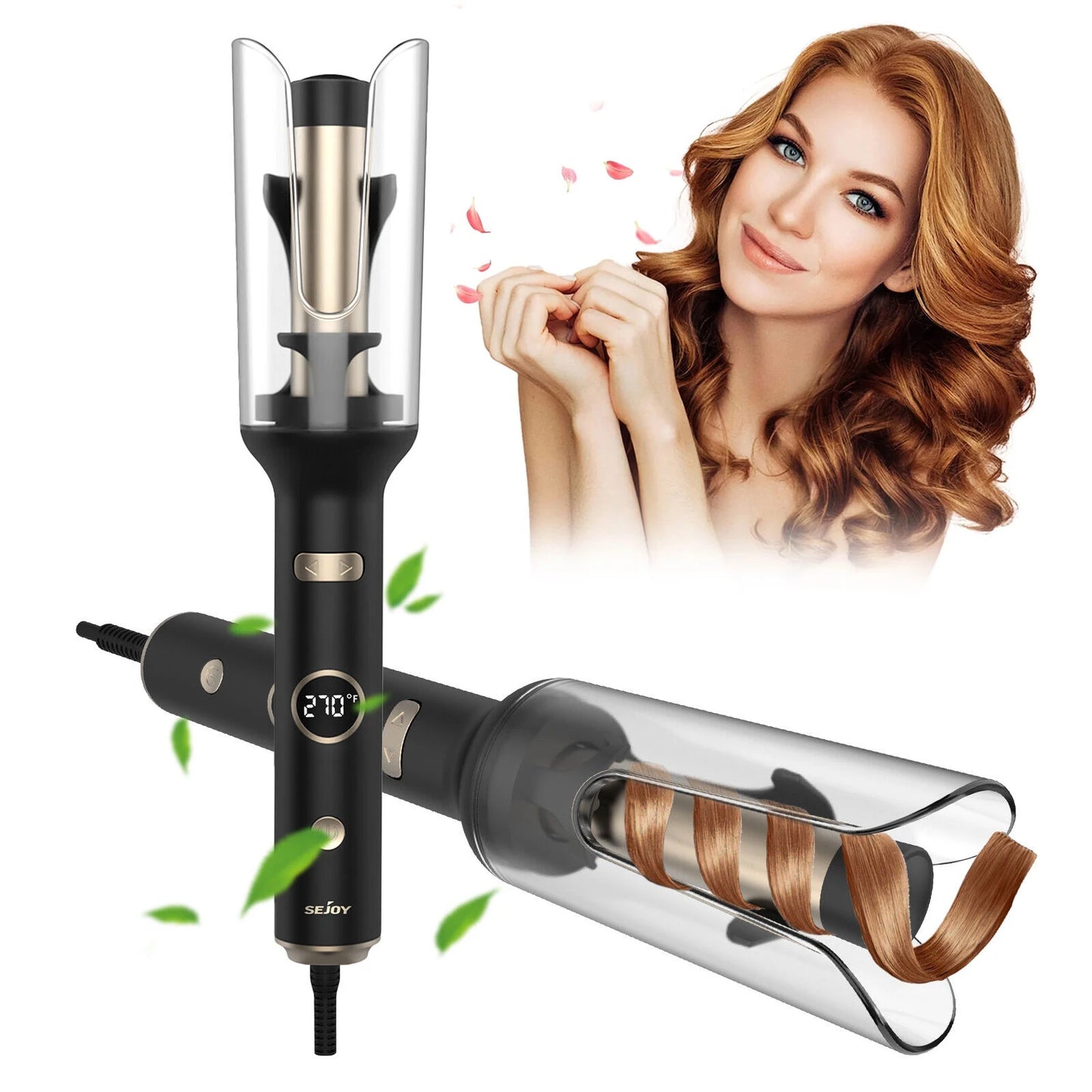 Sejoy Professional Hair Curler Ceramic Waver Automatic