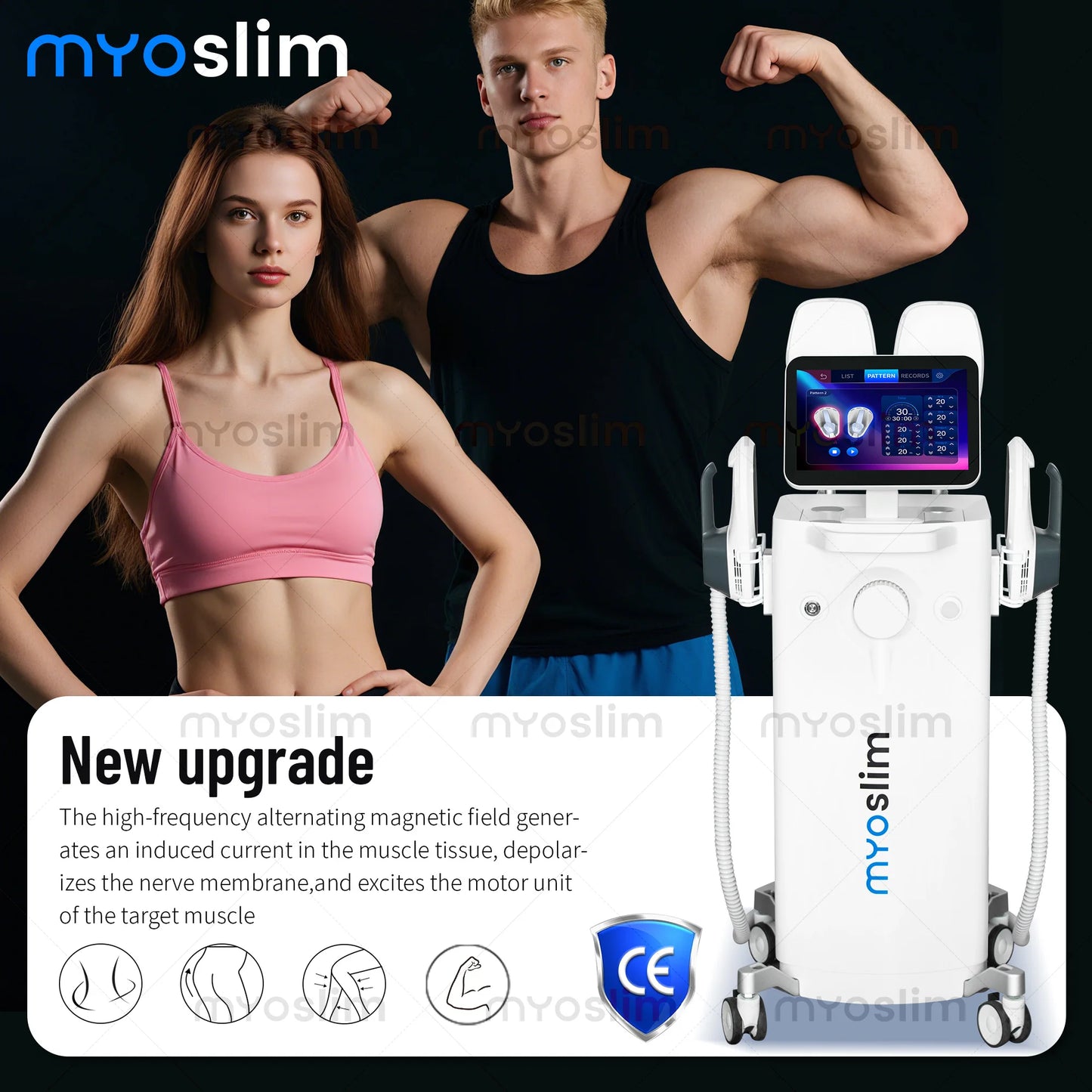MYOslim Shape Device 15 Tesla Electromagnetic Slimming