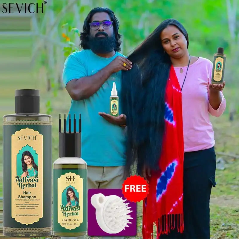 Ayurvedic Hair Growth Oil Adivasi Anti Hair Loss Serum