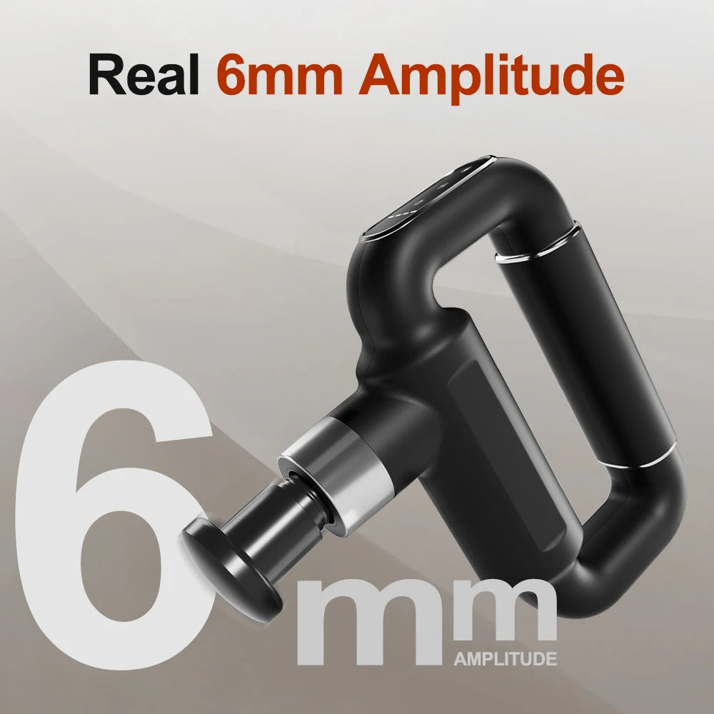 Deep Tissue Massager Gun Belt 2 In 1 Percussion Massage