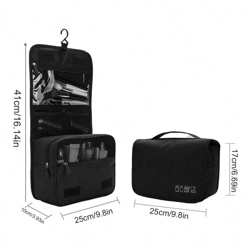 Large Capacity Hanging Toiletry Bag For Men And Women