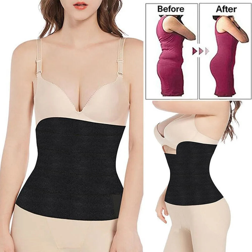 4M Waist Yoga Belt Bandage Wrap Lumbar Support Sauna Belt Gym good