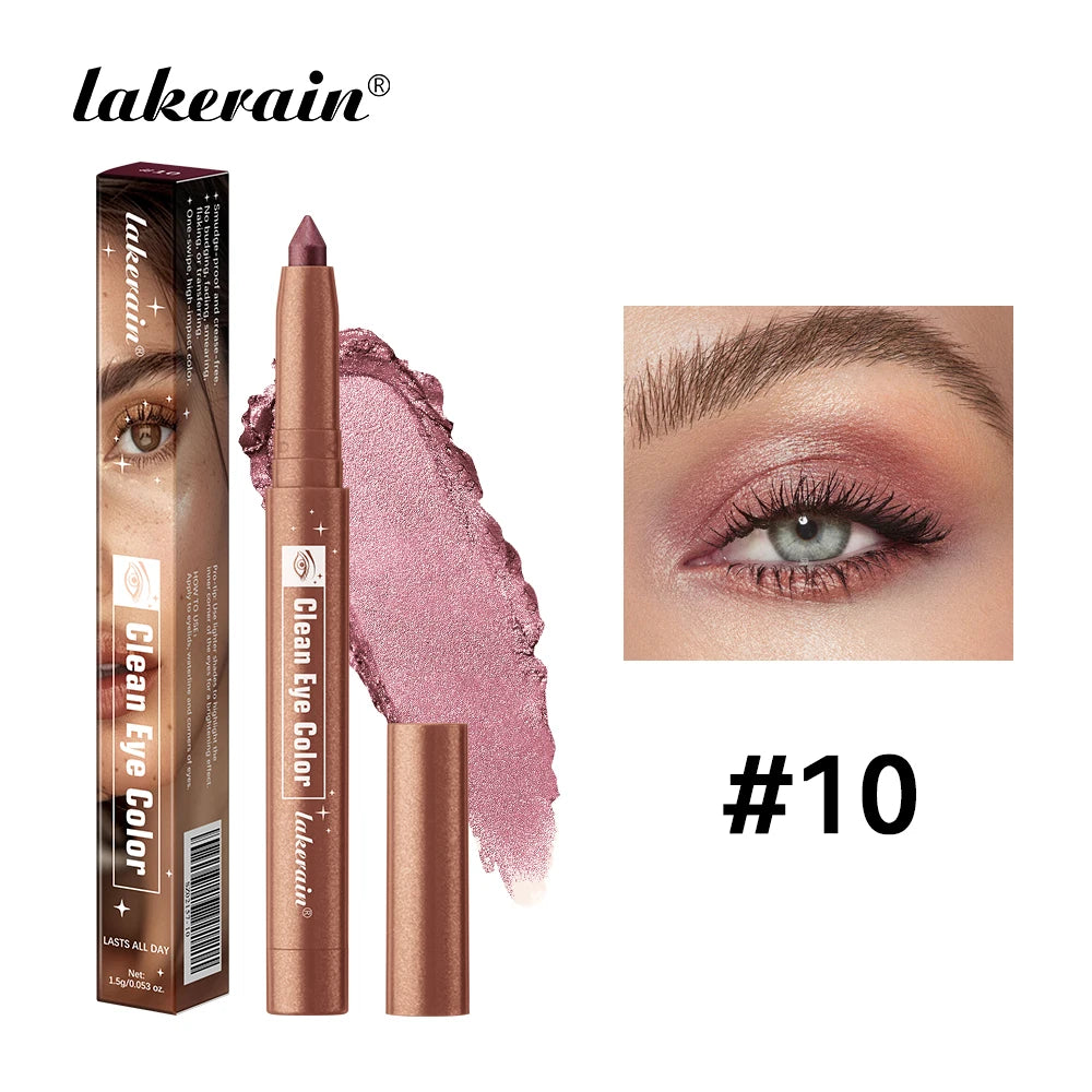 Highlight Stick Glitter White 1pc Shimmering Eyeshadow Eyeshadow Pencil for Bright Eyes Dazzling Effect Makeup Highlighter