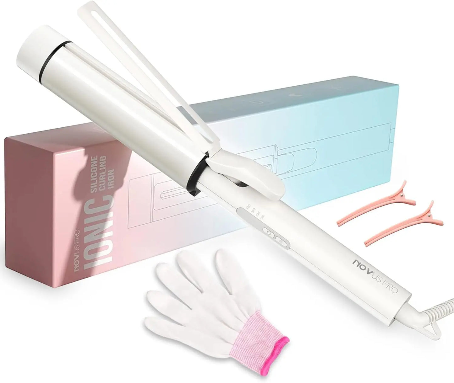 Extra Large Curling Wand Hair Ceramic Tourmaline Barrel