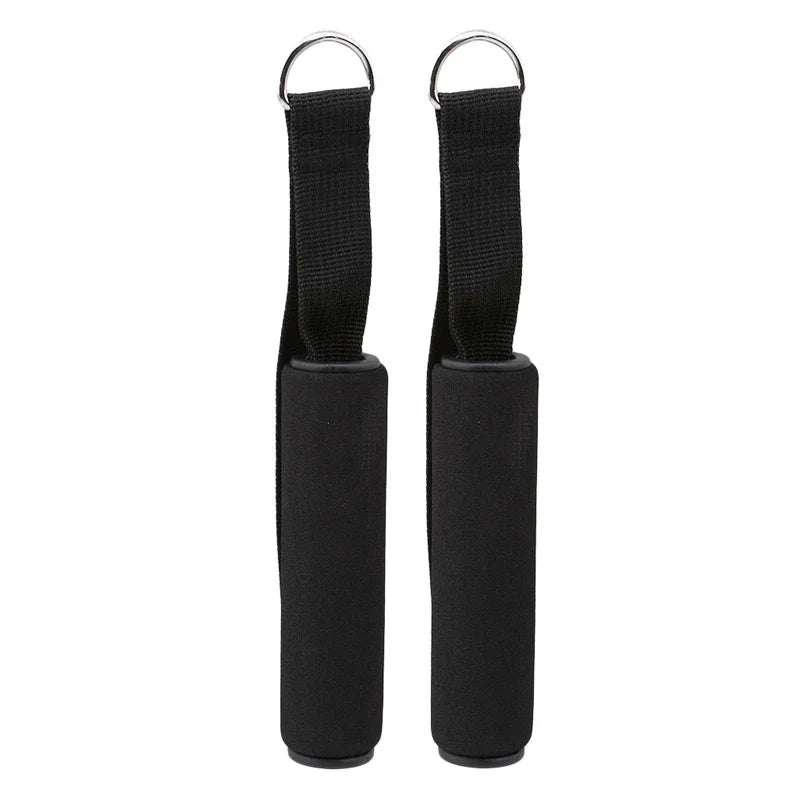 1 Pair Pull Rope Grip Fitness Handles - Exercise Band Handles for Yoga Hammock & Resistance Bands Training