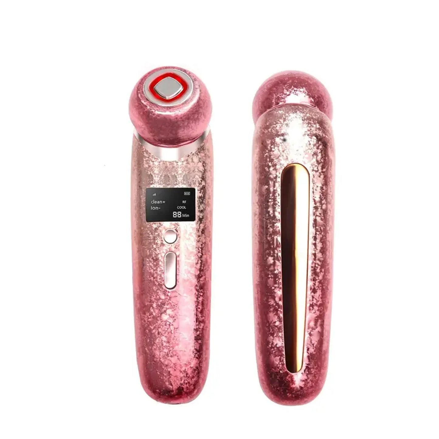 Facial Massager Face Beauty Device LCD Face Beauty Device Neck Skin Care Facial Massager High Frequency Vibration Women Men Gift