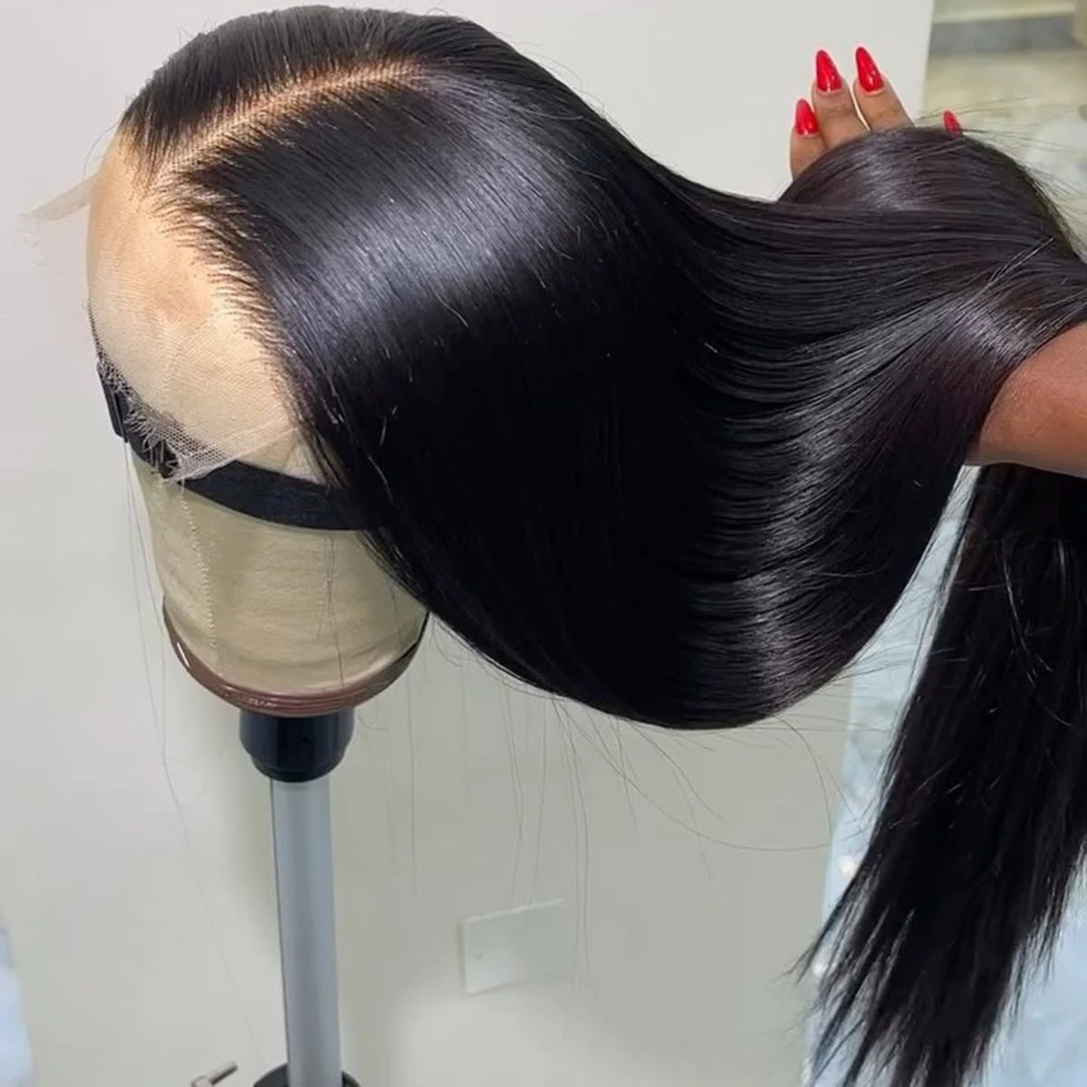 Bone Straight 13x4 Lace Front Wig 360 Full Lace Human Hair