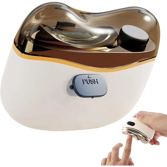 Electric Nail Clipper with Polishing Automatic 2Speed Nail Clippers for Adults Seniors Women Men Safe Fingernail Trimmer Rechar