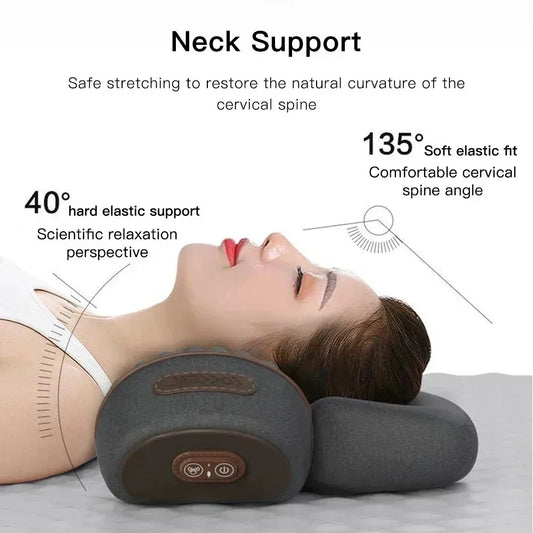 Okayso Electric Neck Massager Cervical Pillow Traction
