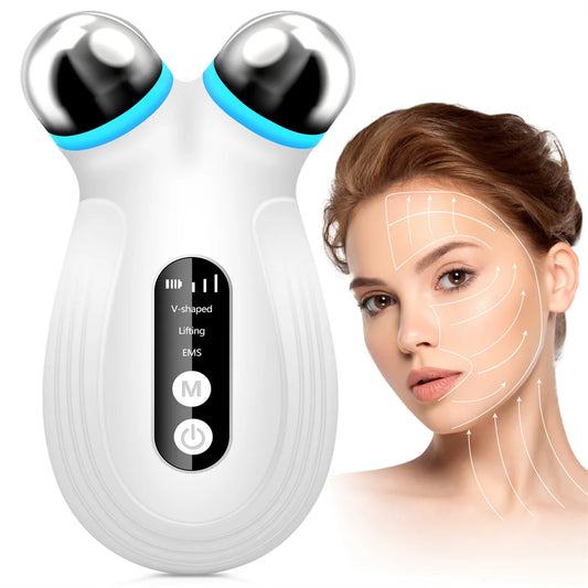 Microcurrent Facial Device Anti Aging Wrinkle Reduction