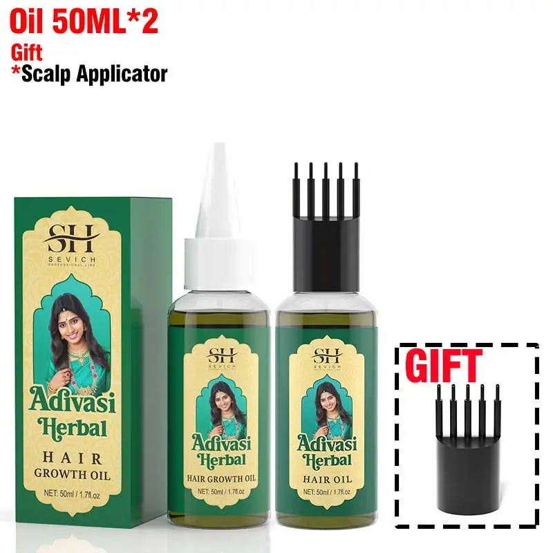 Ayurvedic Hair Growth Oil Adivasi Anti Hair Loss Serum