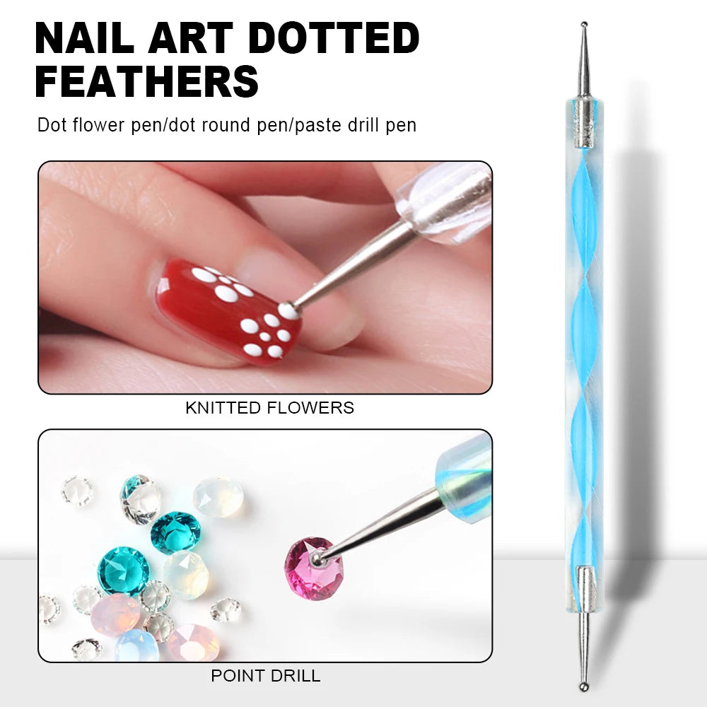 Acrylic Nail Kit For Beginners With Acrylic Powder And Liquid Set And Brushes
