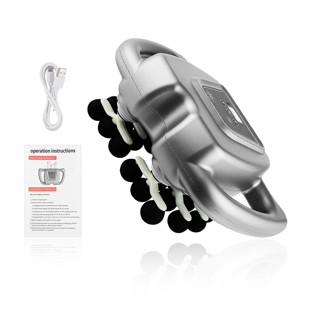 24 Head Fascia Gun 9 Modes High Frequency Body Massager