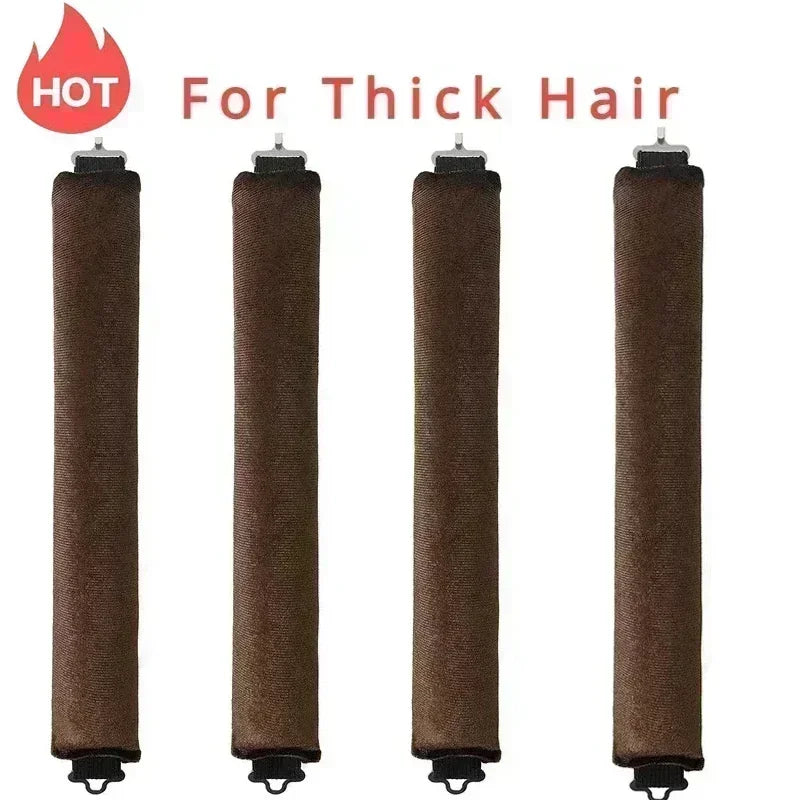 Heatless Hair Curlers No Heat Sleep Headband Soft Rods Hook