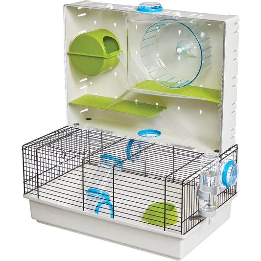 Hamster Arcade Cage White Awesome Multi Level Home 18 Inch