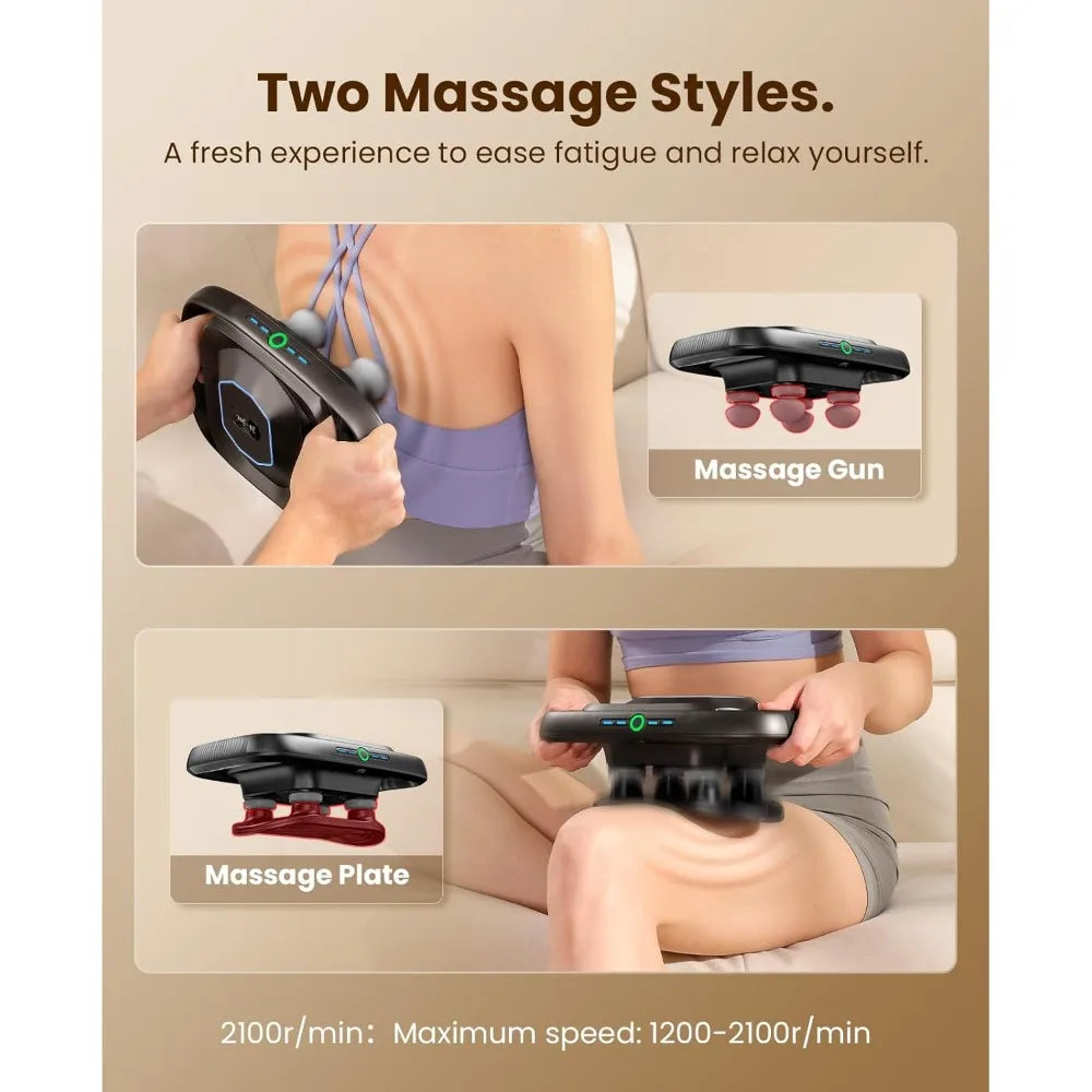 Bob And Brad A1 Four Head Deep Tissue Massage Gun Therapy