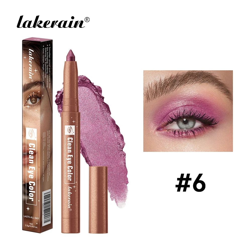Highlight Stick Glitter White 1pc Shimmering Eyeshadow Eyeshadow Pencil for Bright Eyes Dazzling Effect Makeup Highlighter