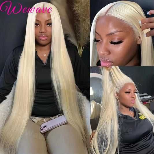 613 Blonde Lace Front Wig Human Hair 13x6 HD Frontal