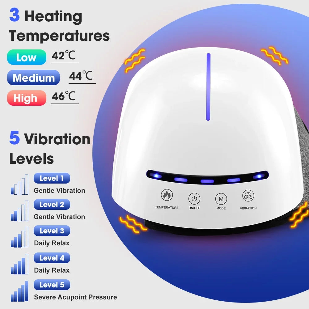 3 In 1 Smart Knee Massager With Vibration And Infrared Heat