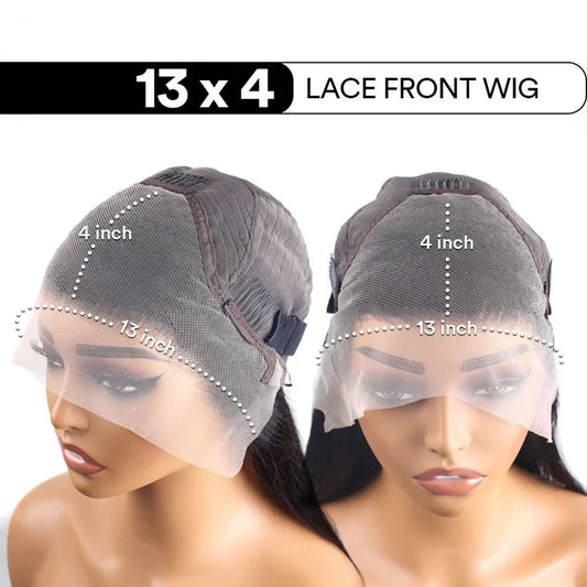 Wiggogo Curly Colored Highlight Wig Human Hair Deep Wave 13X6 Hd Lace Frontal Wig 13X4 4/27 Ombre Brown Blonde Lace Front Wigs