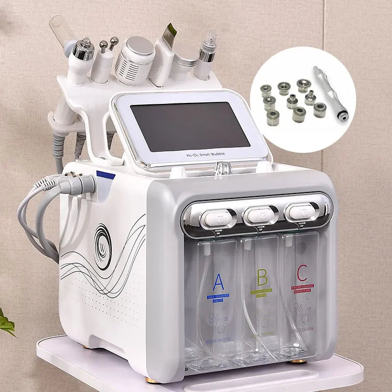 Hot selling hydro Microdermabrasion machine  hydra 7 in1 h202 beauty machine facial machine