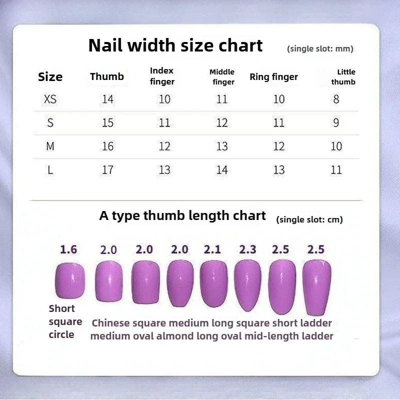 Cat Eye Handmade Press On Nails 10 Pieces Candy Color Cover