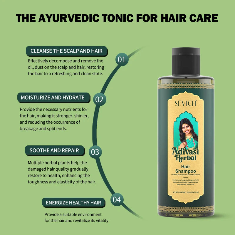 Ayurvedic Hair Growth Oil Adivasi Anti Hair Loss Serum