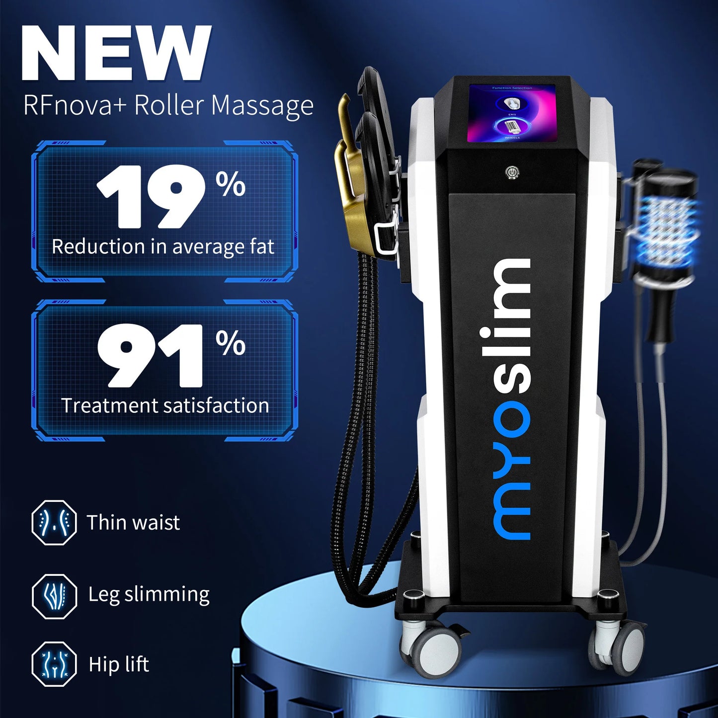 Myoslim 6500W Butt Lift 2 In 1 Body Sculpt Machine Pro