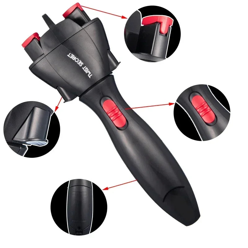 Automatic Hair Braider Tool For DIY Twists And Braids