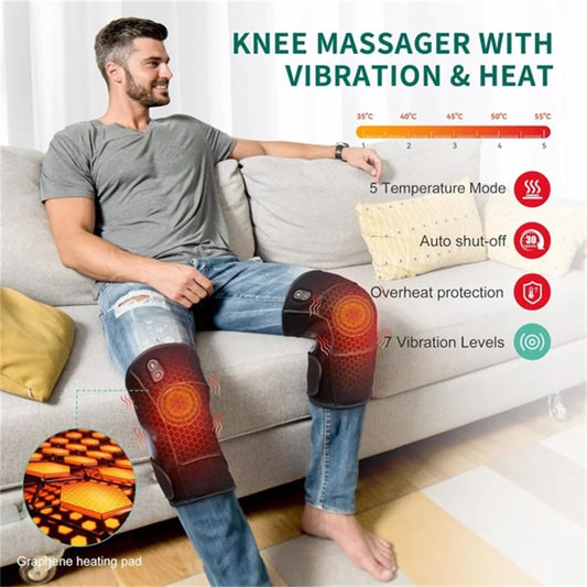 Cordless Heating Pad for Knee and Elbow Pain Relief
