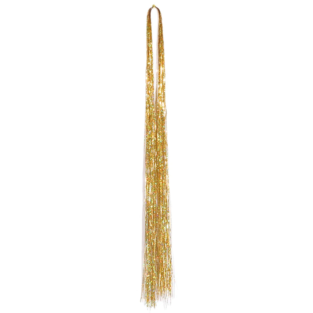 Glitter Hair Tinsel for Women Fairy Sparkling Hair Accessory