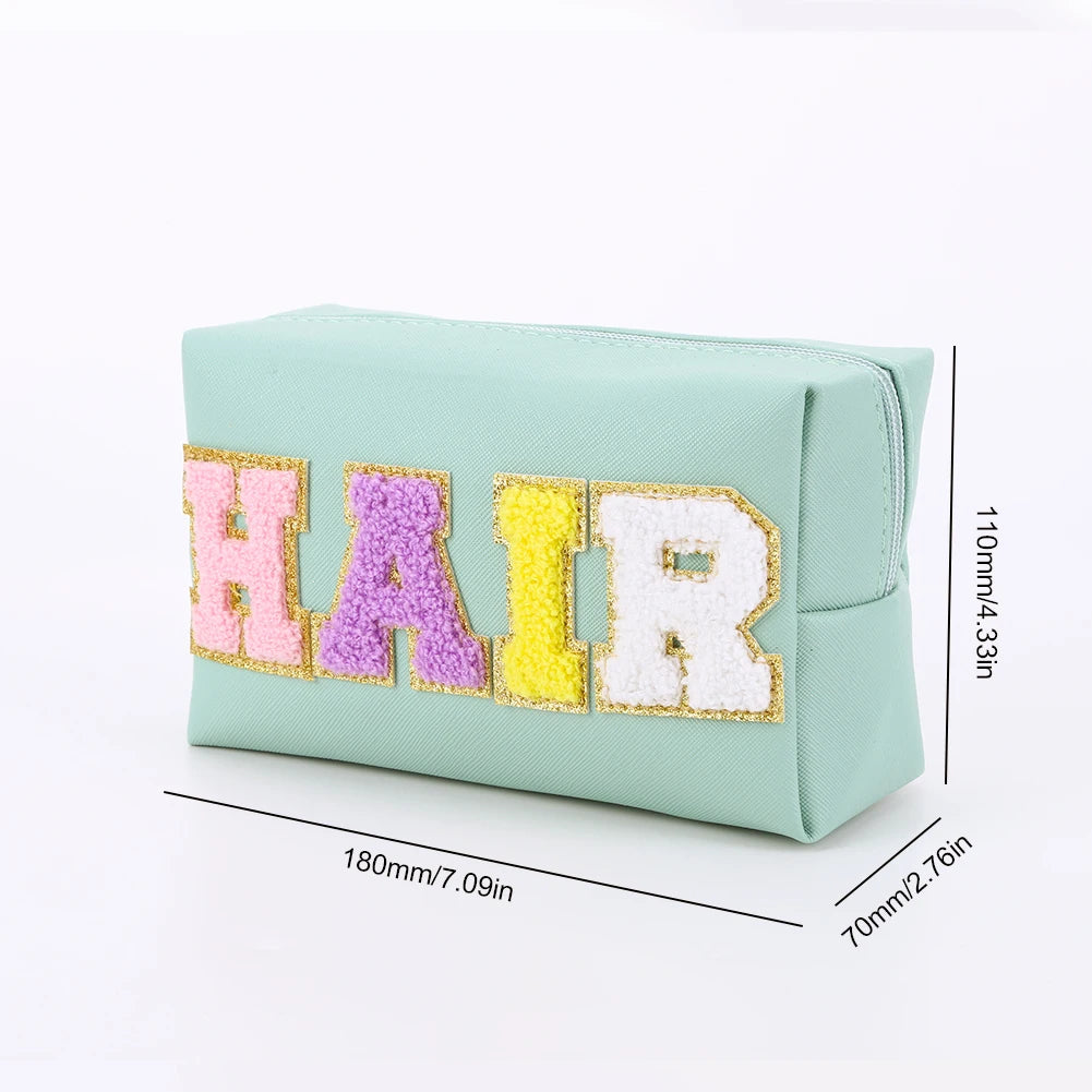 Three Piece Waterproof Toiletry Bags PU Leather For Women