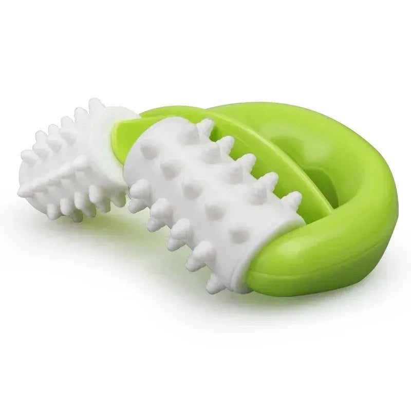 Blue D Type Anti Cellulite Handheld Roller Massager