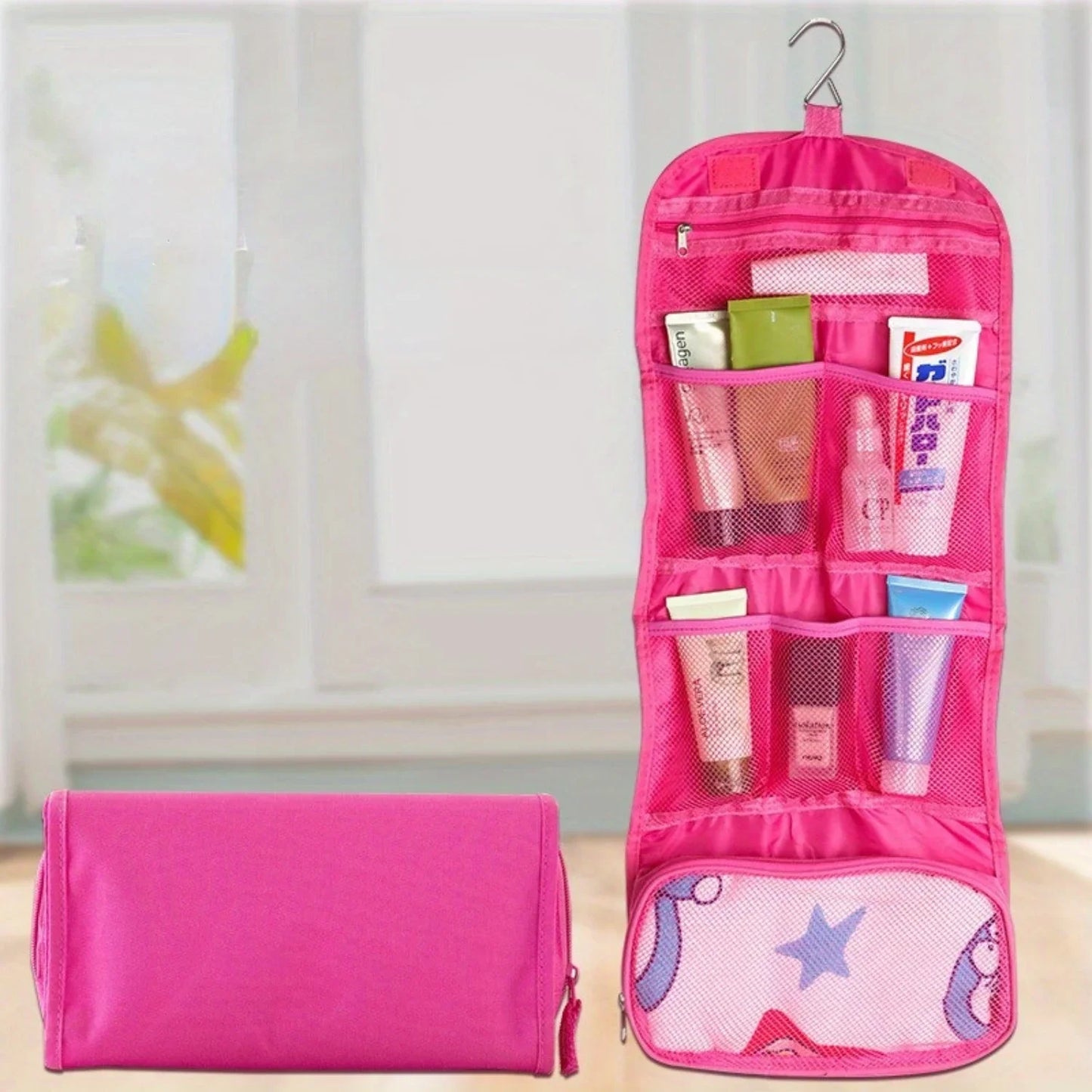 Fashion Foldable Hanging Bag Organizer With Travel Pockets