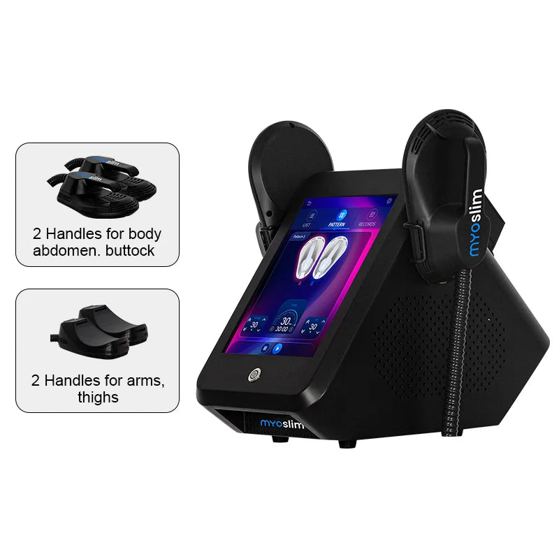Myoslim EMS Body Slimming Machine 4 Handles Fat Burner