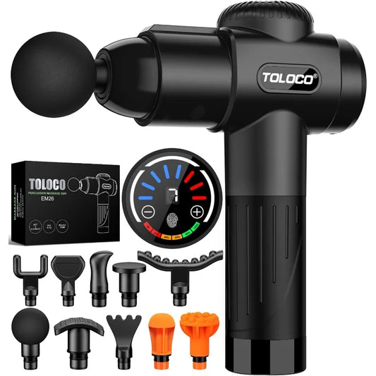 TOLOCO Deep Tissue Massage Gun For Muscle Pain Relief