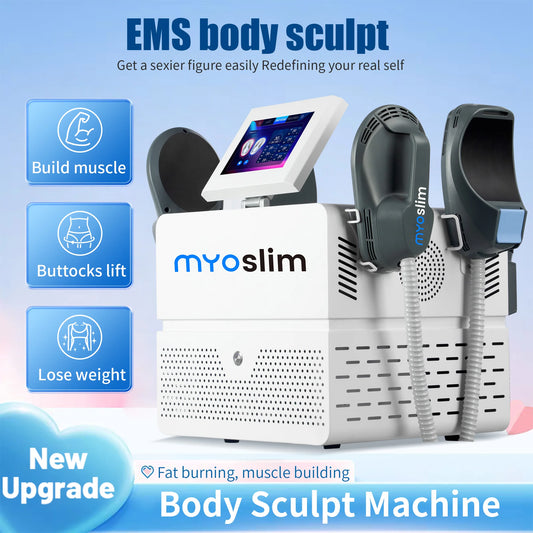 Myoslim Body Sculpting Machine 15 Tesla RF Muscle Stimulator