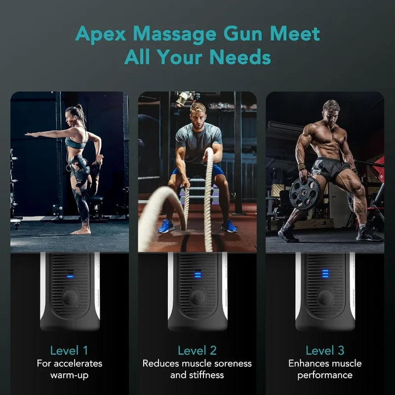 Opove Apex Massage Gun 14.5mm Percussion For Athletes