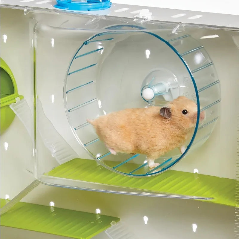 Hamster Arcade Cage White Awesome Multi Level Home 18 Inch
