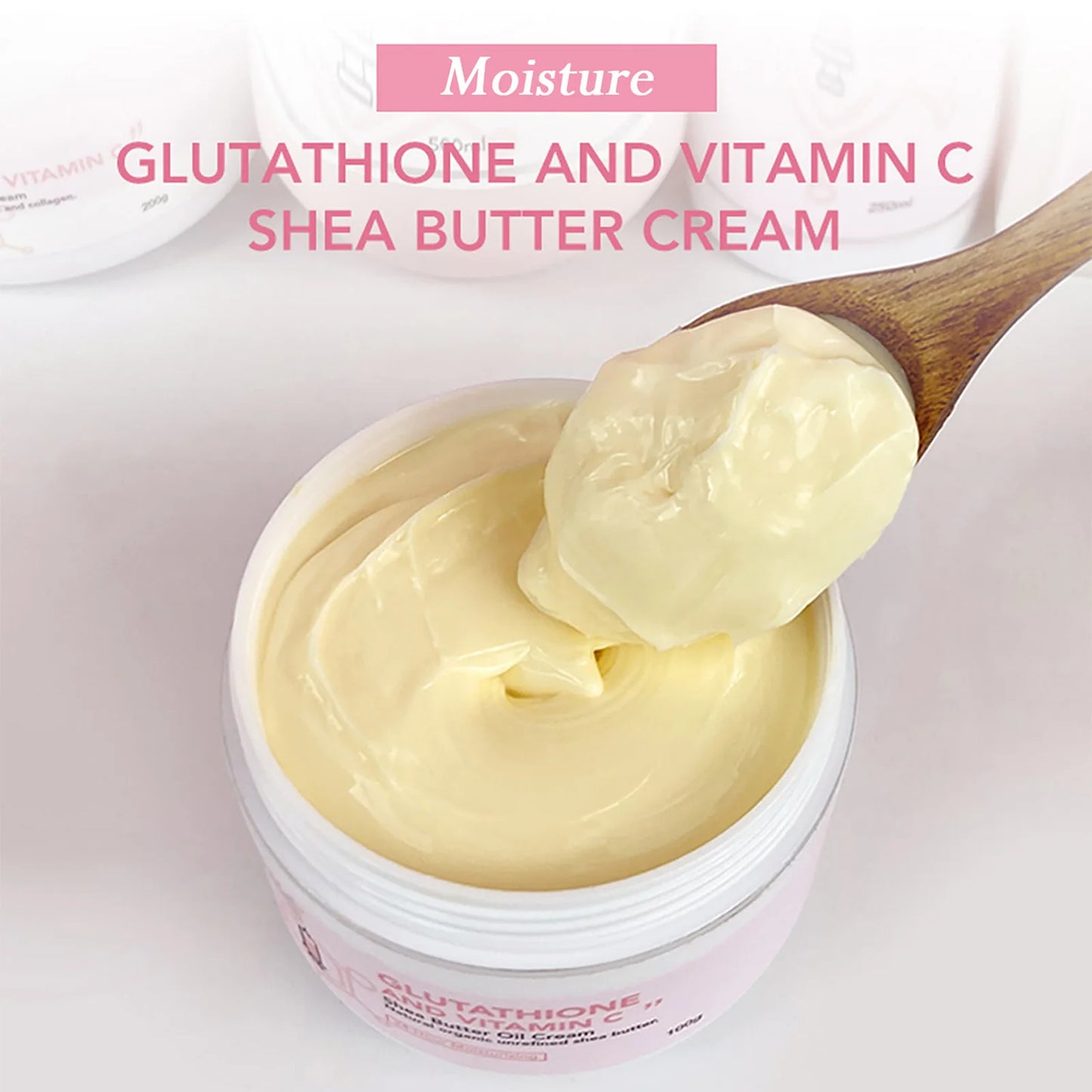 AILKE Glutathione & Vitamin C Kit,With Whitening Lotion,Moisturizing Cream,Lightening Soap, Spa Oil,Glowing Body Cream,Gift Set
