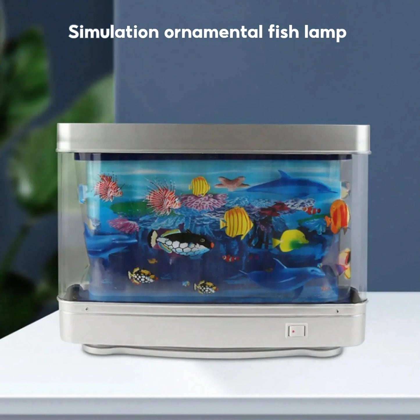 Artificial Aquarium Moving Fish Lamp Decorative Ocean