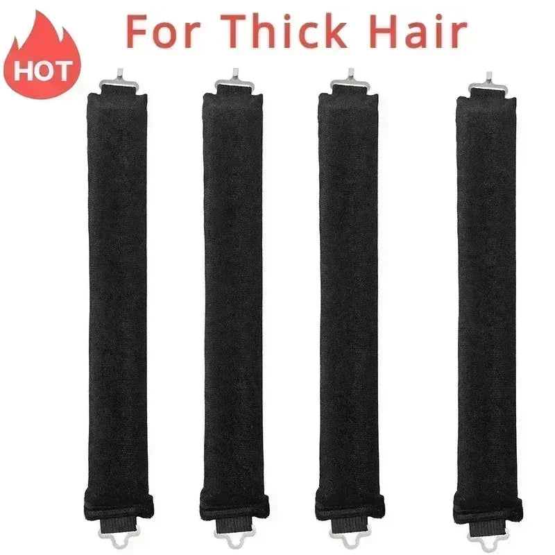 Heatless Hair Curlers No Heat Sleep Headband Soft Rods Hook
